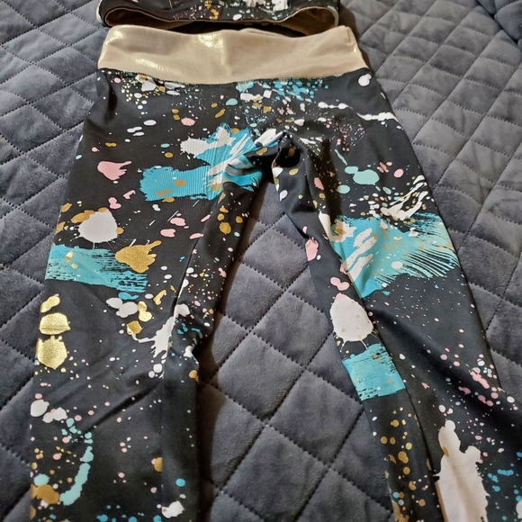 Girls Justice top and pants,Size 10,Athletic wear,Adorable! - Picture 7 of 8